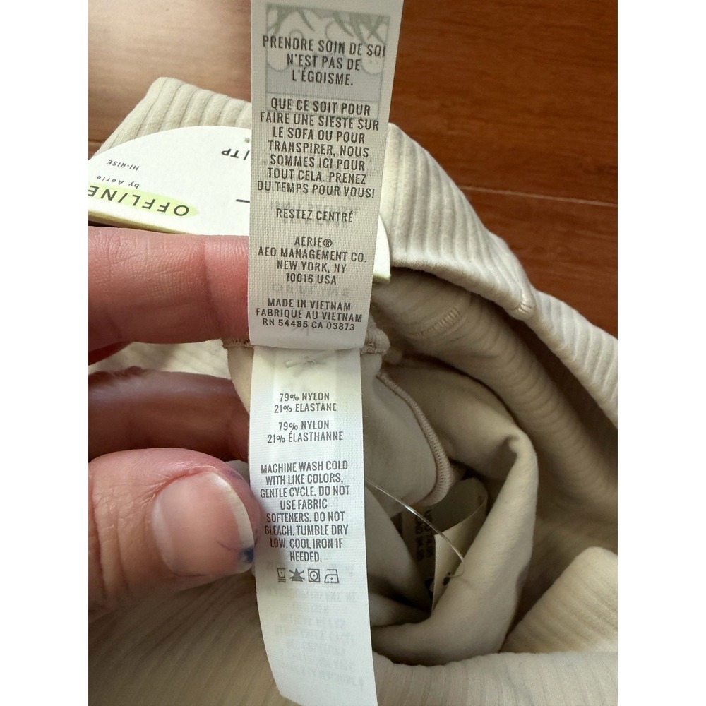 New Women's Offline By Aerie Bra S And Legging XS Set Yoga Ribbed Size XS/ Small - Picture 11 of 13